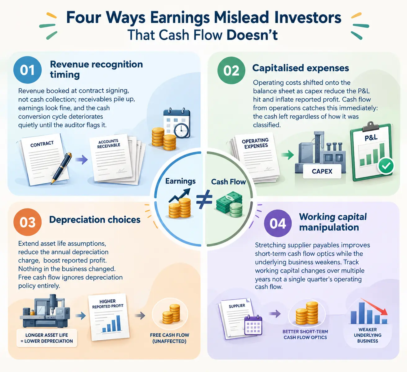 Four Ways Earnings Mislead Investors